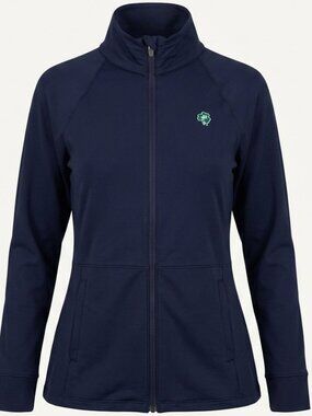 Peter Millar Notre Dame Dunes Full-Zip Jacket Navy L